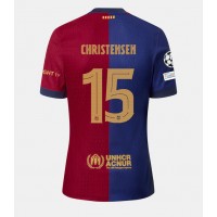 Echipament fotbal Barcelona Andreas Christensen #15 Tricou Acasa 2024-25 maneca scurta